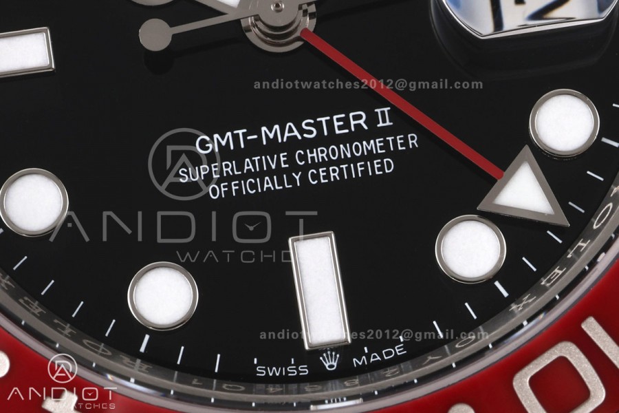 GMT-Master II 126710 BLRO 904L Steel RWF 1:1 Best Edition on Oyster Bracelet JH3285 (Free Sprung) V3