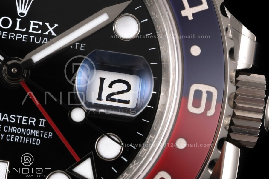 GMT-Master II 126710 BLRO 904L Steel RWF 1:1 Best Edition on Oyster Bracelet JH3285 (Free Sprung) V3