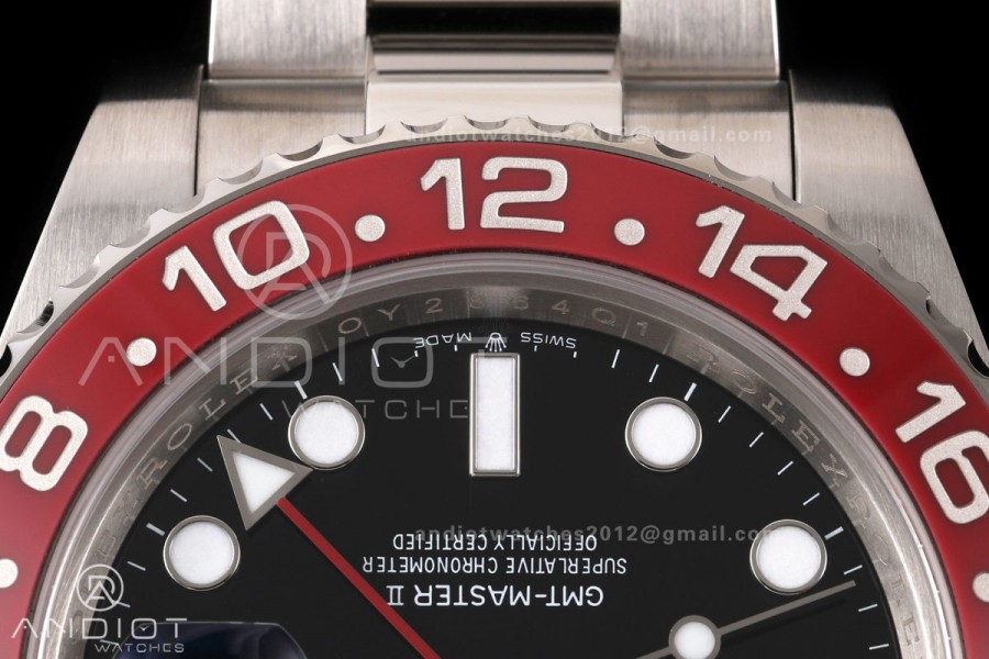 GMT-Master II 126710 BLRO 904L Steel RWF 1:1 Best Edition on Oyster Bracelet JH3285 (Free Sprung) V3