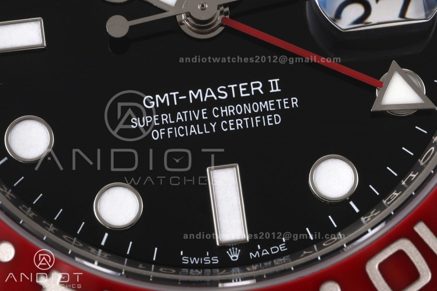 GMT-Master II 126710 BLRO 904L Steel RWF 1:1 Best Edition on Jubilee Bracelet JH3285 (Free Sprung) V3