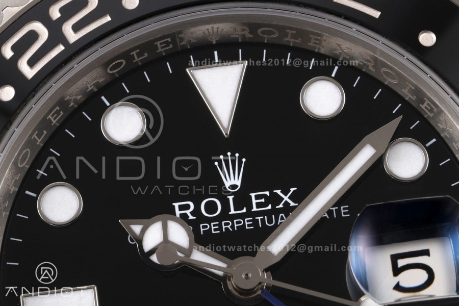 GMT-Master II 126710 BLNR 904L Steel RWF 1:1 Best Edition on Oyster Bracelet JH3285 (Free Sprung)