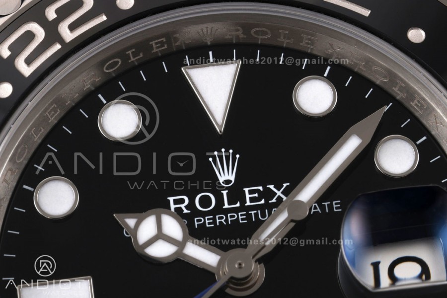 GMT-Master II 126710 BLNR 904L Steel RWF 1:1 Best Edition on Jubilee Bracelet JH3285 (Free Sprung)