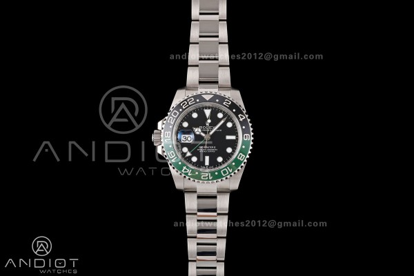 GMT-Master II 126720 VTNR 904L Steel RWF 1:1 Best Edition on Oyster Bracelet JH3285 (Free Sprung)