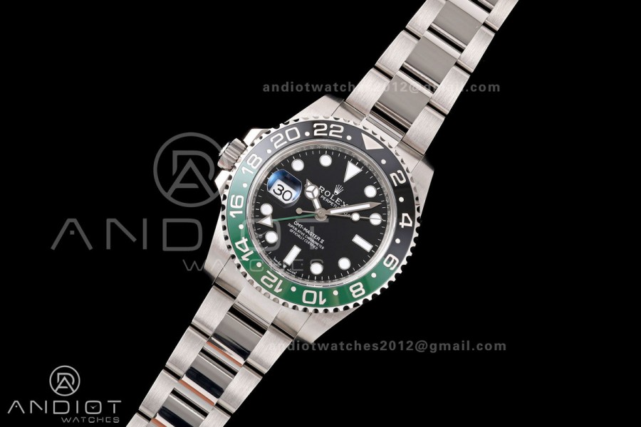 GMT-Master II 126720 VTNR 904L Steel RWF 1:1 Best Edition on Oyster Bracelet JH3285 (Free Sprung)