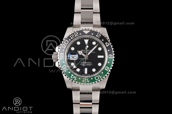 GMT-Master II 126720 VTNR 904L Steel RWF 1:1 Best Edition on Oyster Bracelet JH3285 (Free Sprung)