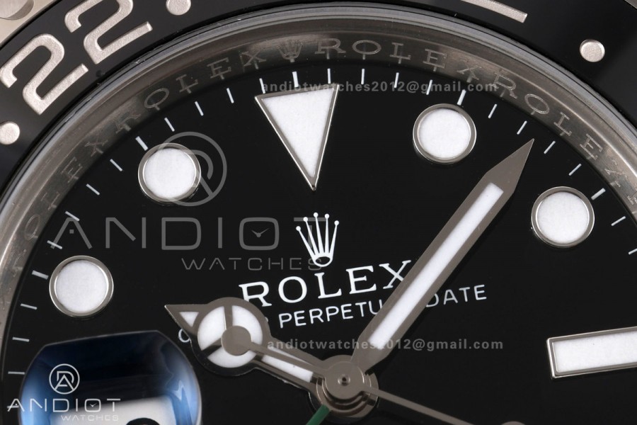 GMT-Master II 126720 VTNR 904L Steel RWF 1:1 Best Edition on Oyster Bracelet JH3285 (Free Sprung)