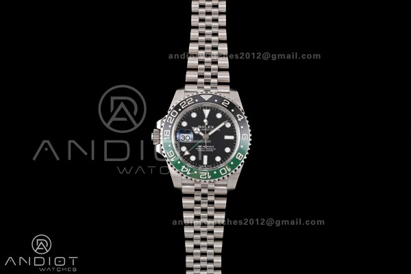 GMT-Master II 126720 VTNR 904L Steel RWF 1:1 Best Edition on Jubilee Bracelet JH3285 (Free Sprung)