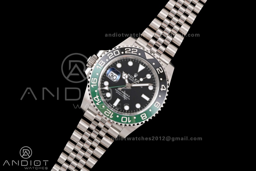 GMT-Master II 126720 VTNR 904L Steel RWF 1:1 Best Edition on Jubilee Bracelet JH3285 (Free Sprung)