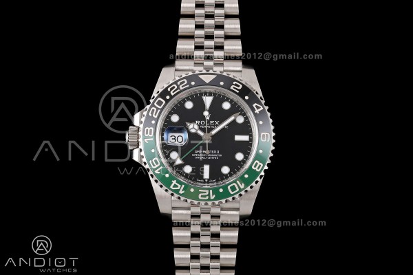 GMT-Master II 126720 VTNR 904L Steel RWF 1:1 Best Edition on Jubilee Bracelet JH3285 (Free Sprung)