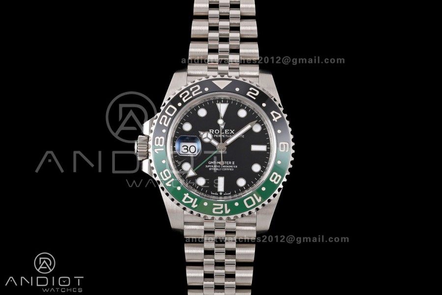 GMT-Master II 126720 VTNR 904L Steel RWF 1:1 Best Edition on Jubilee Bracelet JH3285 (Free Sprung)