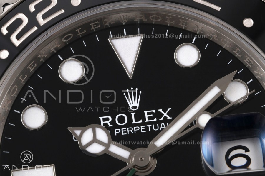 GMT-Master II 126710 GRNR 904L Steel RWF 1:1 Best Edition on Oyster Bracelet JH3285 (Free Sprung)