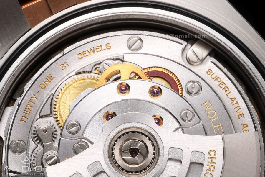 DateJust 41 126331 SS/RG VSF 1:1 Best Edition Brown Diamonds Dial on Jubilee Bracelet VS3235 V2