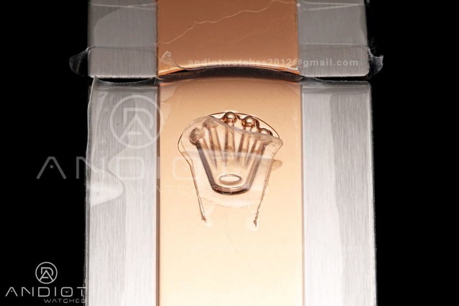 DateJust 41 126331 SS/RG VSF 1:1 Best Edition Brown Diamonds Dial on Jubilee Bracelet VS3235 V2