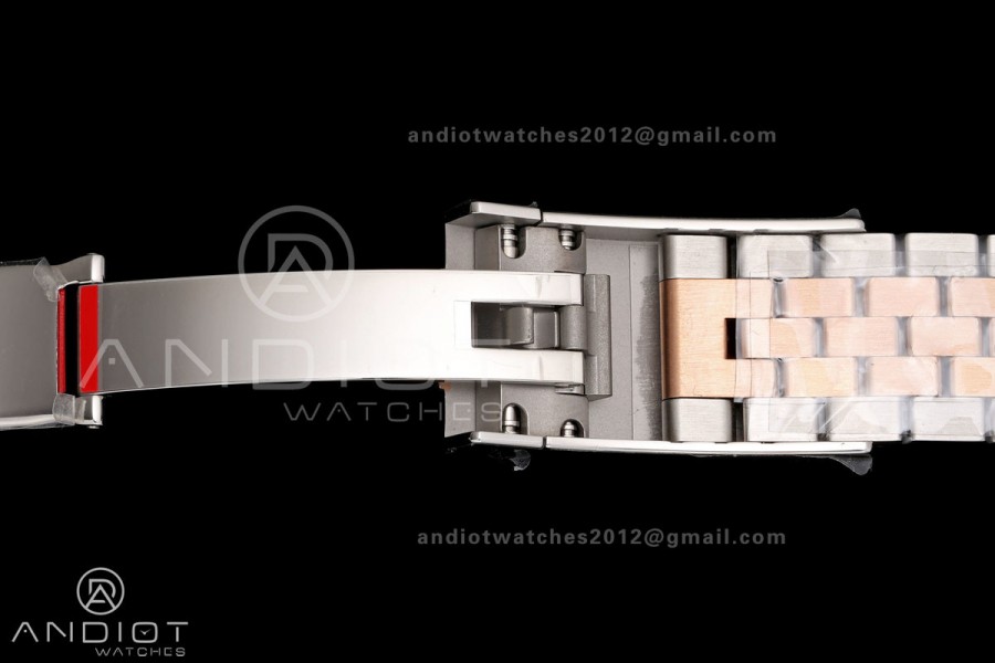 DateJust 41 126331 SS/RG VSF 1:1 Best Edition Brown Diamonds Dial on Jubilee Bracelet VS3235 V2