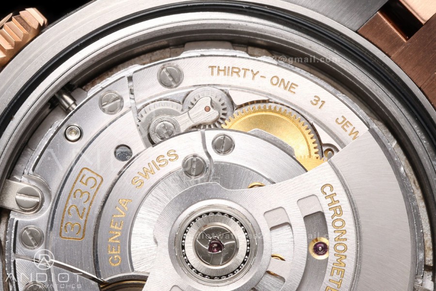 DateJust 41 126331 SS/RG VSF 1:1 Best Edition RG Diamonds Dial on Jubilee Bracelet VS3235 V2