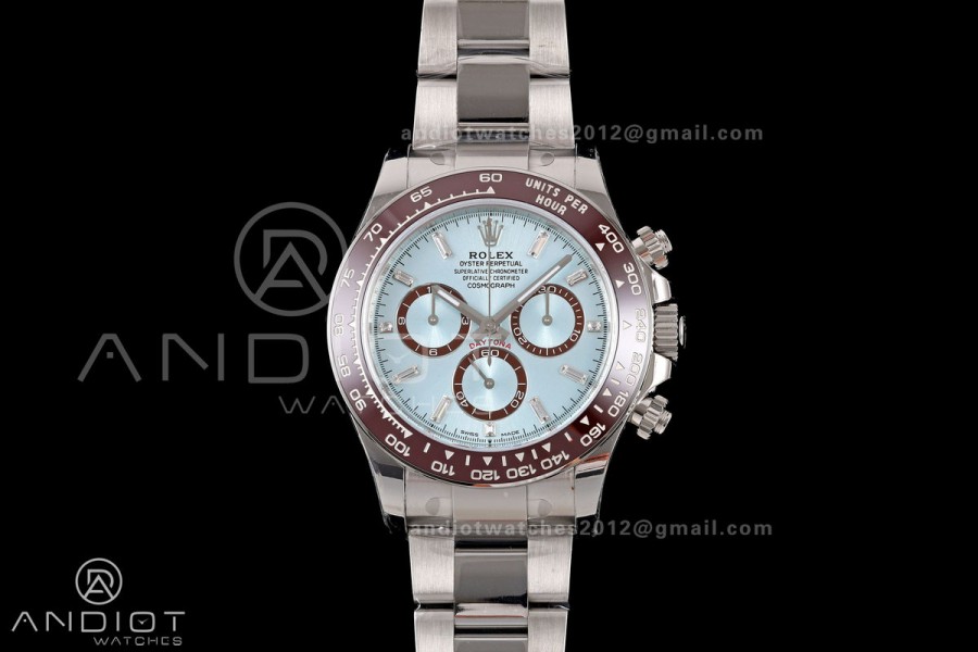 Daytona 126506 VSF 1:1 Best Edition 904L Steel Ice Blue Crystal Dial on SS Bracelet DD4802