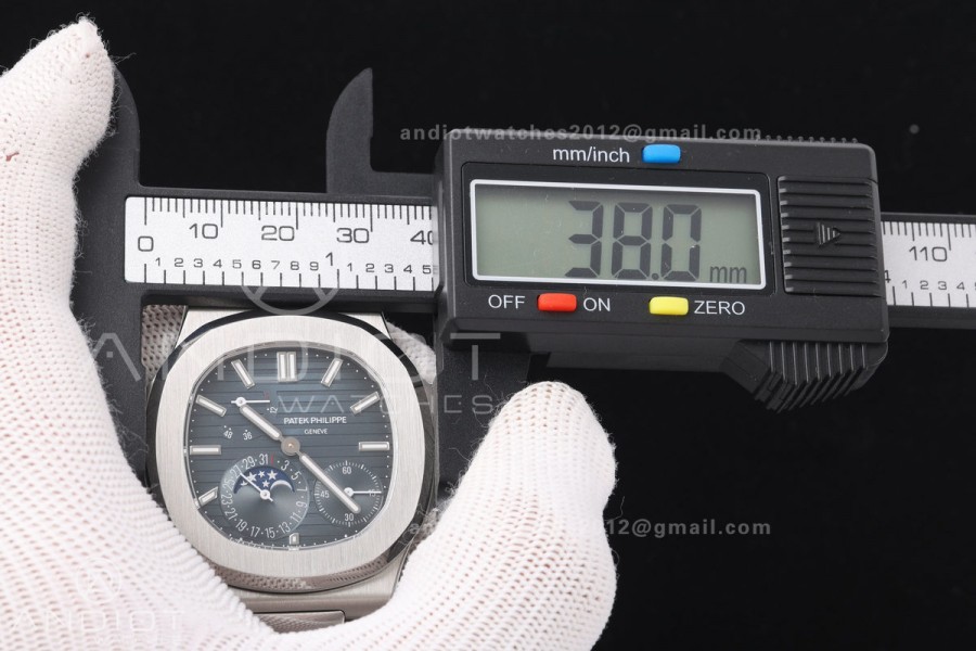 Nautilus 5712 SS WSF 1:1 Best Edition Blue Dial on SS Bracelet JH240 Super Clone