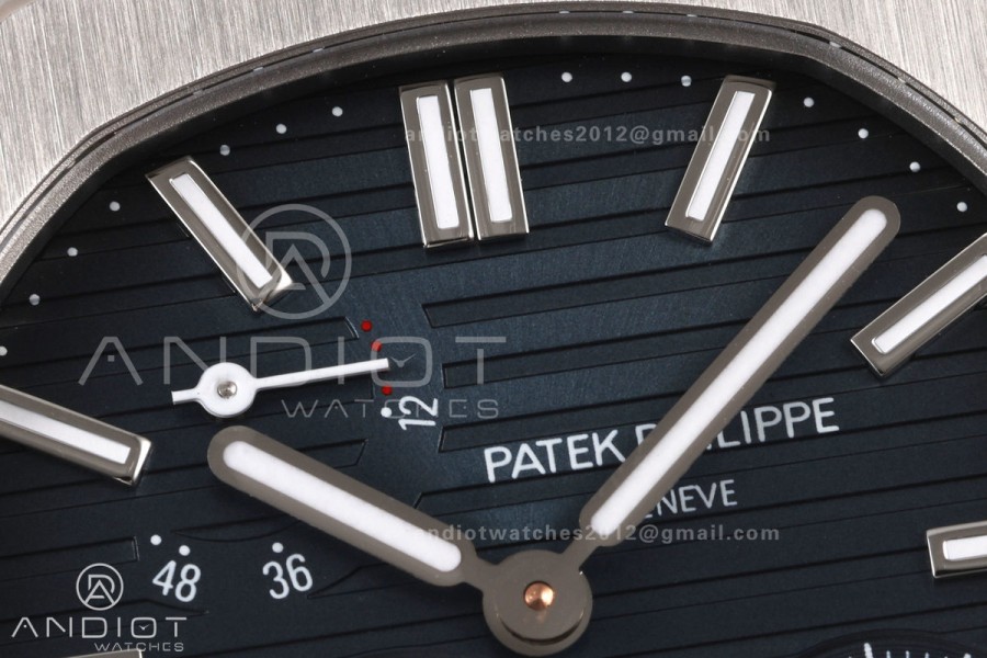 Nautilus 5712 SS WSF 1:1 Best Edition Blue Dial on SS Bracelet JH240 Super Clone