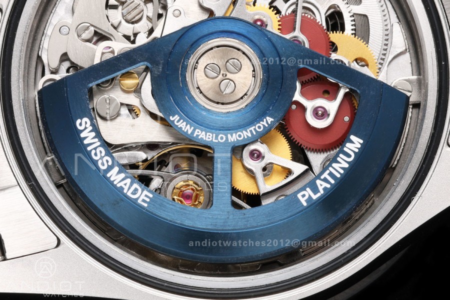 Daytona La Montaoya SONIC Best Edition Skeleton Blue Dial on SS Oyster Bracelet SA4130