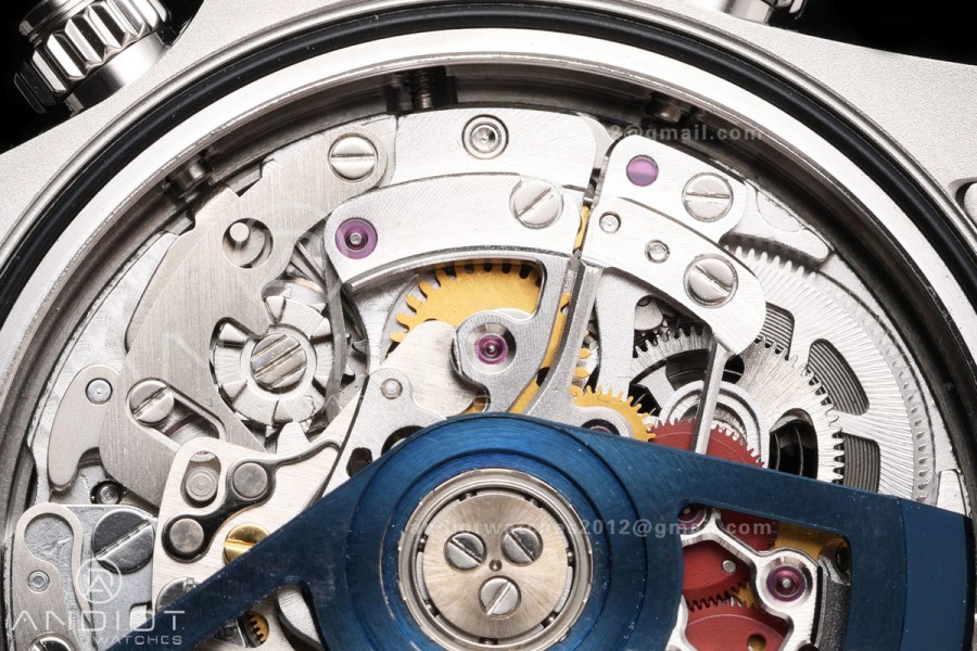 Daytona La Montaoya SONIC Best Edition Skeleton Blue Dial on SS Oyster Bracelet SA4130