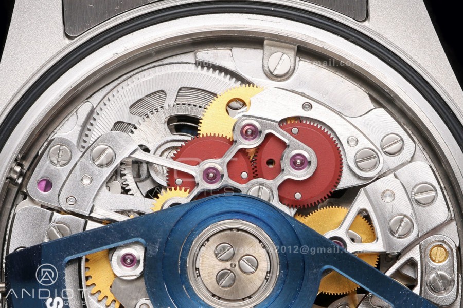 Daytona La Montaoya SONIC Best Edition Skeleton Blue Dial on SS Oyster Bracelet SA4130