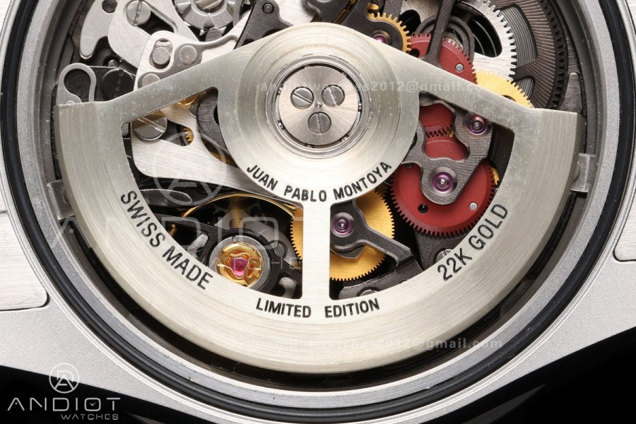 Daytona La Montaoya SONIC Best Edition Skeleton Black Dial on SS Oyster Bracelet SA4130
