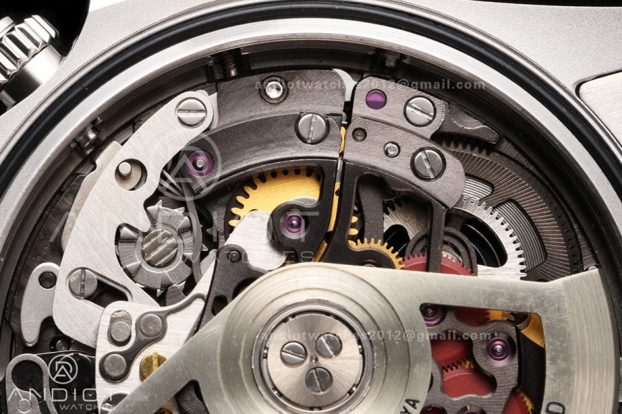 Daytona La Montaoya SONIC Best Edition Skeleton Black Dial on SS Oyster Bracelet SA4130