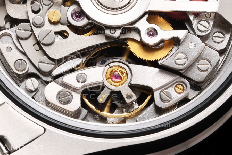 Daytona Arolla SONIC Best Edition Purple Crystal Skeleton Dial Diamonds Bezel on SS Oyster Bracelet SA4130