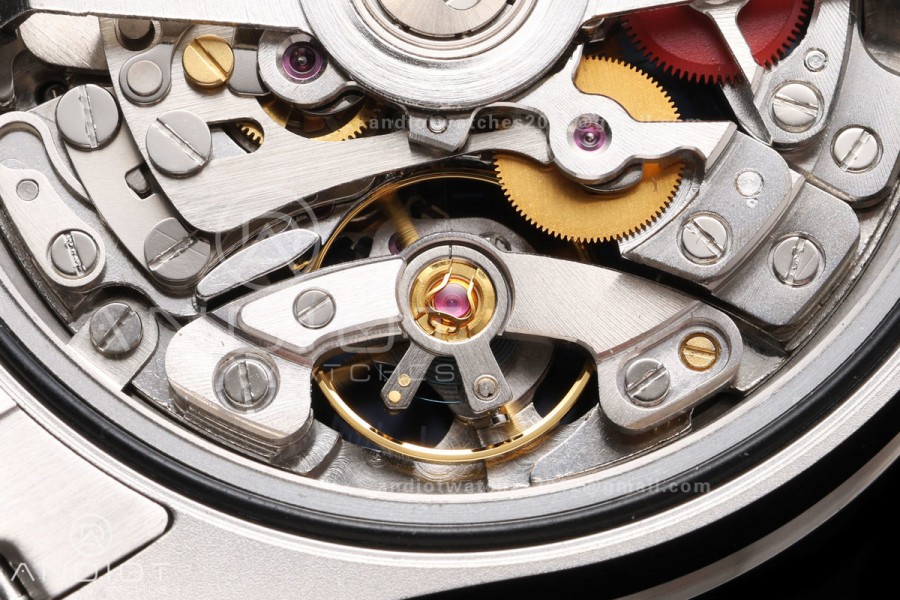 Daytona Arolla SONIC Best Edition Blue Crystal Skeleton Dial White Diamonds Bezel on SS Oyster Bracelet SA4130