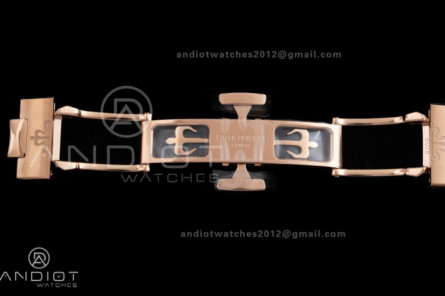 Nautilus 5712-1A 001 RG WSF 1:1 Best Edition Brown Dial On RG Bracelet Super Clone JH240