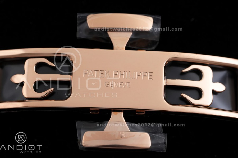 Nautilus 5712-1A 001 RG WSF 1:1 Best Edition Brown Dial On RG Bracelet Super Clone JH240