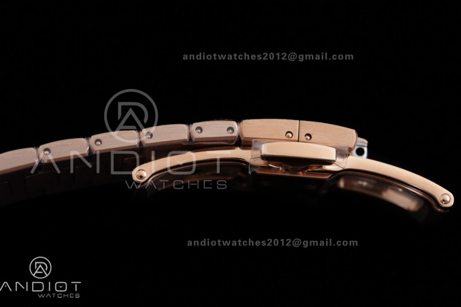Nautilus 5712-1A 001 RG WSF 1:1 Best Edition Brown Dial On RG Bracelet Super Clone JH240