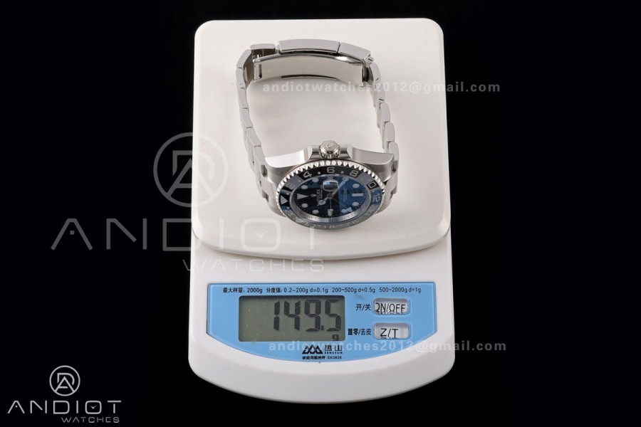 GMT-Master II 126710 BLRO 904L Steel RICH 1:1 Best Edition on Oyster Bracelet JH3285 (Free Sprung) V2