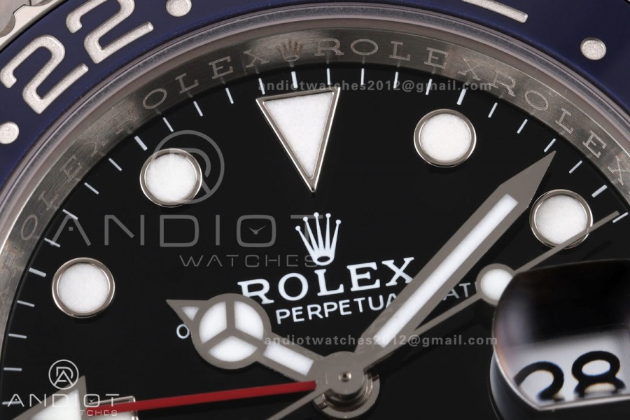 GMT-Master II 126710 BLRO 904L Steel RICH 1:1 Best Edition on Oyster Bracelet JH3285 (Free Sprung) V2