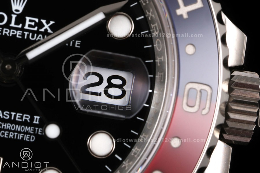 GMT-Master II 126710 BLRO 904L Steel RICH 1:1 Best Edition on Oyster Bracelet JH3285 (Free Sprung) V2