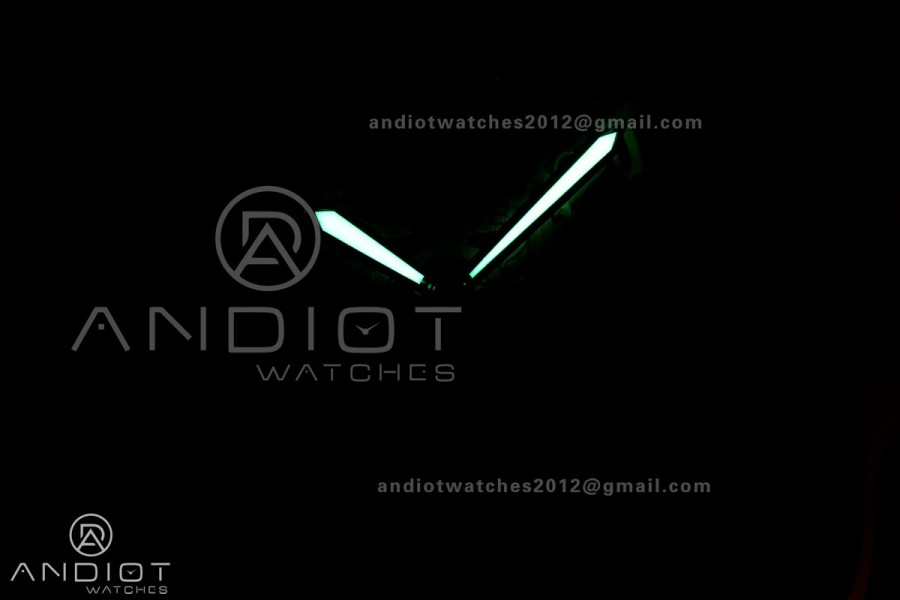 Santos Skeleton SS RICH 1:1 Best Edition Skeleton Dial Blue Bezel on SS SmartLink Bracelet 9611MC Super Clone V2