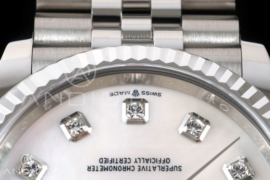 DateJust 36 126234 Clean Plus 1:1 Best Edition 904L Steel MOP Dial on Jubilee Bracelet DD3235