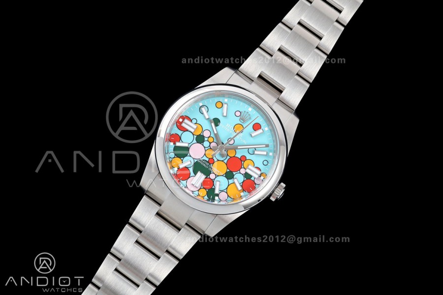 Oyster Perpetual 124300 41mm Clean Plus 1:1 Best Edition 904L Steel Celebration Dial DD3230