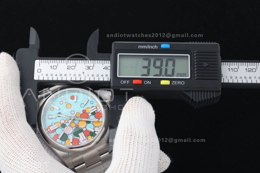 Oyster Perpetual 124300 41mm Clean Plus 1:1 Best Edition 904L Steel Celebration Dial DD3230
