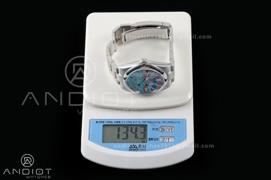 Oyster Perpetual 124300 41mm Clean Plus 1:1 Best Edition 904L Steel Celebration Dial DD3230