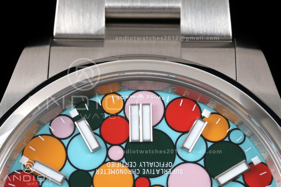 Oyster Perpetual 124300 41mm Clean Plus 1:1 Best Edition 904L Steel Celebration Dial DD3230