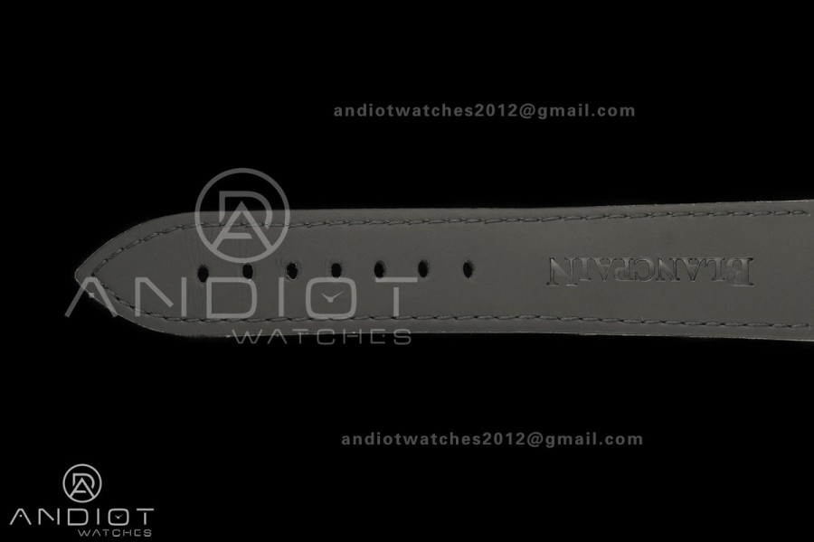 Fifty Fathoms Ceramic DDDF Best Edition Gray Dial on Black Canvas Strap A1315