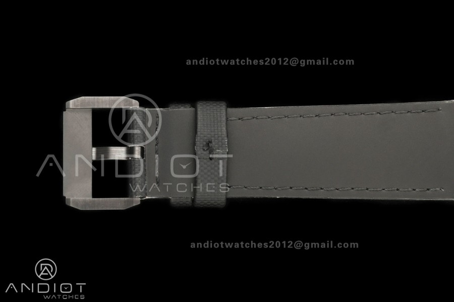 Fifty Fathoms Ceramic DDDF Best Edition Gray Dial on Black Canvas Strap A1315