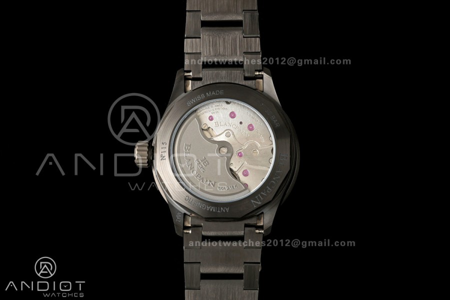 Fifty Fathoms Ceramic DDDF Best Edition Gray Dial on Ceramic Bracelet A1315