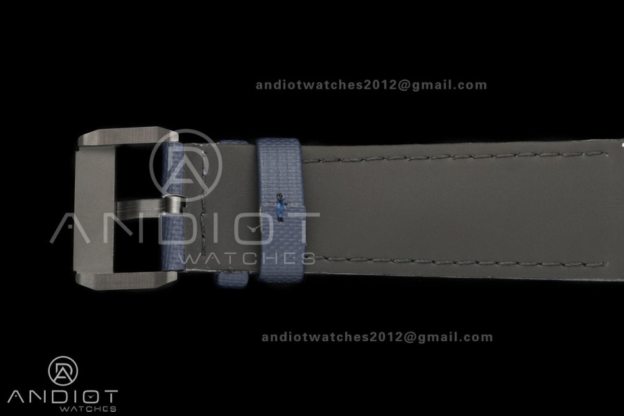 Fifty Fathoms Ceramic DDDF Best Edition Blue Dial on Blue Canvas Strap A1315