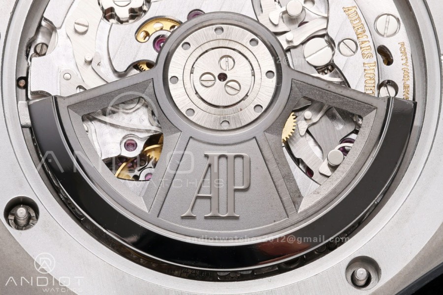 Royal Oak Offshore 26420so Bleu Nuit Nuage 50 DDF 1:1 Best Edition on Blue Calfskin Strap DD4401 Super Clone