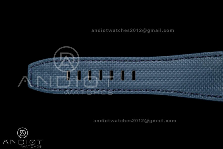 Royal Oak Offshore 26420so Bleu Nuit Nuage 50 DDF 1:1 Best Edition on Blue Calfskin Strap DD4401 Super Clone