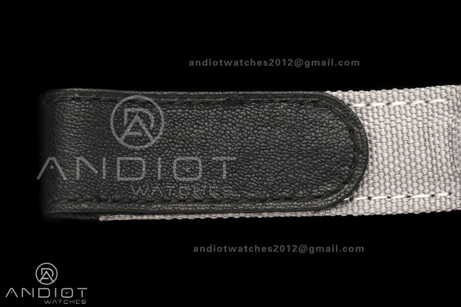 Daytona DIW Black Carbon DIWF Best Edition Carbon Arabic Dial Black Bezel on Gray Nylon Strap SH4130