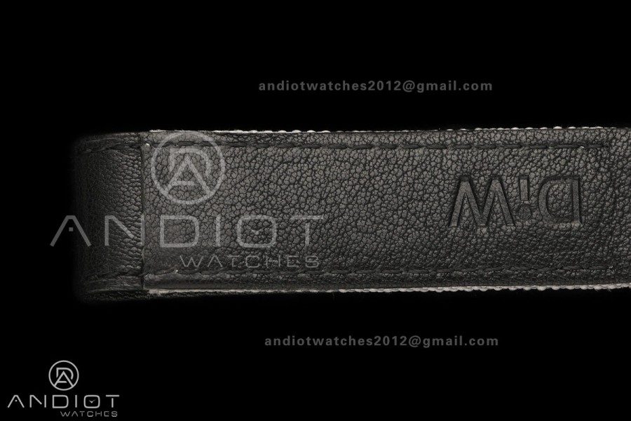 Daytona DIW Black Carbon DIWF Best Edition Carbon Arabic Dial Black Bezel on Gray Nylon Strap SH4130