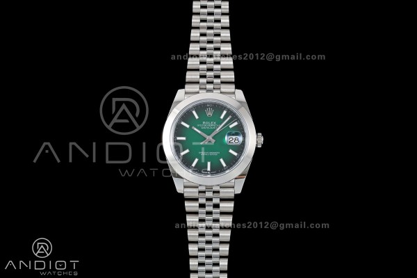 DateJust 41 126330 EWEF 1:1 Best Edition Green Omb...